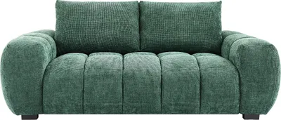 Produktbild von Vente-unique BERENIA, Wohnzimmer, Grün, 3 Sitz(e), Polyester, Polyester, Sperrholz, Holz