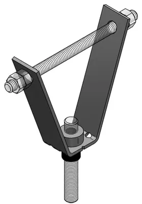 Produktbild von MEFA Trapezblechhänger MU-B, M8, 1 Stk.
