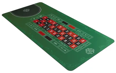 Produktbild von Roulette-Matte - Verschiedene Größen - Single 0 oder Double 0.Größe:140 x 75cm,Edition:Double 0
