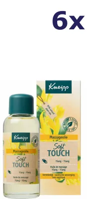 Immagine prodotto di 6 flaconi di olio da massaggio Kneipp all'ylang-ylang da 100 ml