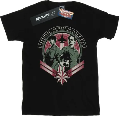 Immagine prodotto di Marvel - T-shirt da uomo "Take A Risk" BI20543 (XL) (nero)