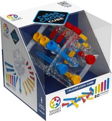 Produktbild von SmartGames Criss Cross Cube, Box-Puzzle, 8 Jahr(e)