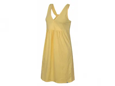 Produktbild von Sommerkleid Rana Damen Baumwolle Gelb Größe 38