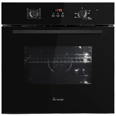 Zdjęcie produktu dla KKT KOLBE piekarnik do zabudowy 60 cm | czarny design | samowystarczalny | 70L | 3kW | konwekcja | gorące powietrze | automatyczny timer | szyba termoizolacyjna | blokada przed dziećmi | pokrętło wyboru | BO8005FB