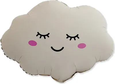 Productafbeelding van CLOUD Folieballon, wolk, verjaardag, één jaar oud, babyshower, feest, 70x57 cm