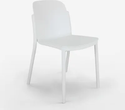 Produktbild von Moderner Stuhl für Küche, Esszimmer, Restaurant Helene - Weiß