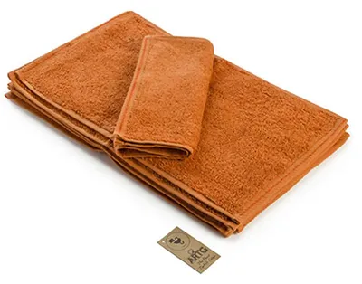 Produktbild von A&R 005.50 | Gästetuch Guest Towel / 30 x 50 cm - Farbe: Terra - Größe: 30 x 50 cm