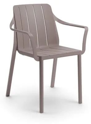 Produktbild von Dining-Gartenstuhl | Tiberina | Tortora | Kunststoff | 2er Set