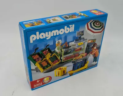 Produktbild von PLAYMOBIL 3202 Obst- und Gemüsestand