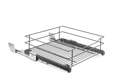 Produktbild von Innenauszug CLASSIC in anthrazit für 500 mm Schrank - GRASS Nova Führung / Auszugskorb für Unterschränke