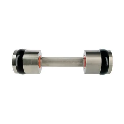 Image de Hh05 2 X 5 kg d'haltères courts chromés Hms Premium