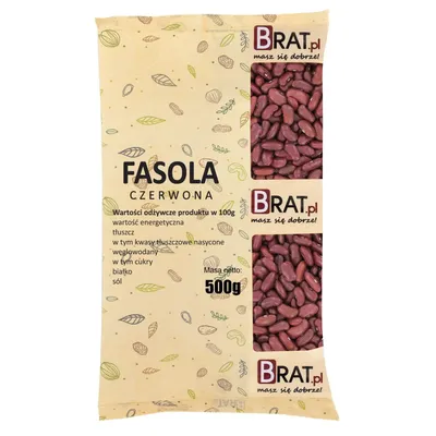 Zdjęcie produktu dla Fasola czerwona 500g Brat.pl
