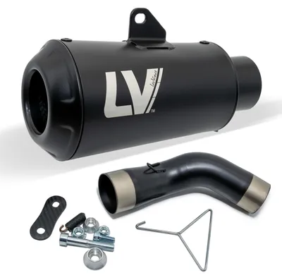 Produktbild von Endschalldämpfer LeoVince LV-10 FULL BLACK mit ABE für Kawasaki Z 900 2020-2024