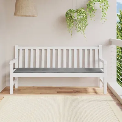 Produktbild von Maison Exclusive - Gartenbank-Auflage Grau 180x50x3 cm Oxford-Gewebe
