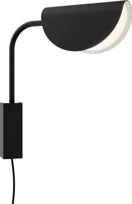 Obrázek produktu pro Nástěnná lampa Maytoni Mollis 36,5 cm, 1 žárovka, G9, černá, kov/akryl, 28 W