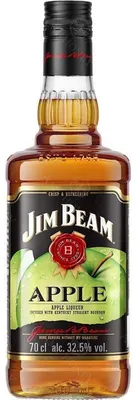 Image de Jim Beam Bourbon, édition pomme, 700 ml
