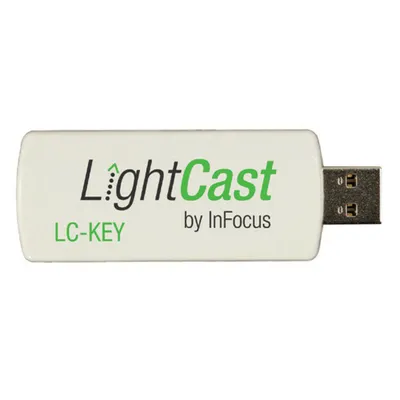 Produktbild von InFocus INA-LCKEY2, Weiß, USB, 139,7 mm, 80 mm, 25,4 mm, 340 g