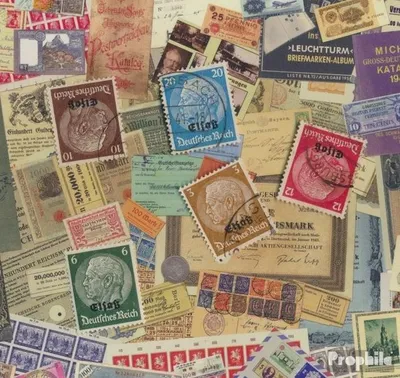 Produktbild von Briefmarken Elsaß (Dt.Bes.2.WK.) 5 verschiedene Marken