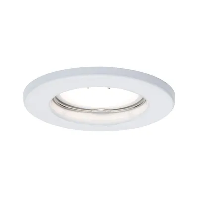 Produktbild von Paulmann LED Einbauleuchte Einbaustrahler Set starr Weiß matt 1 x 4,5W GU10 230V LED
