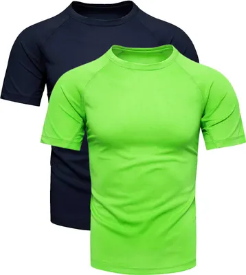 Zdjęcie produktu dla Recea T-shirt męski Grazdani zielono-granatowy M
