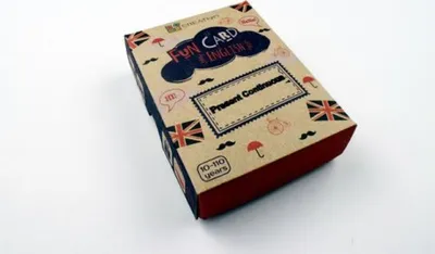 Immagine prodotto di Fun Card English Present Continuous - Paweł Dwornik (Spiele, Bildung auf Englisch)