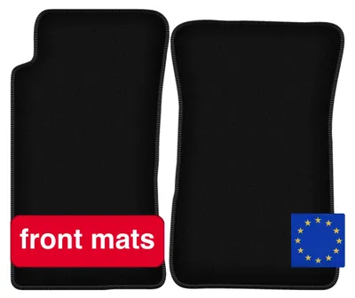 Image de Tapis de sol pour voiture, design épuré, installation facile, noir