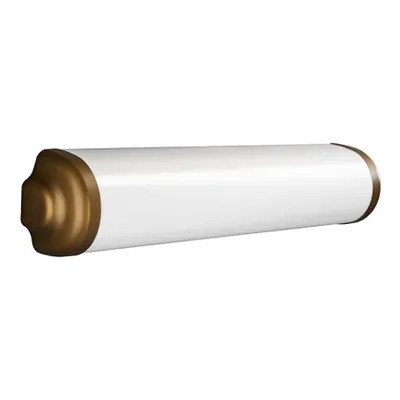 Zdjęcie produktu dla Massive Aqua Kinkiet 341340610, Nawierzchniowe, 3 szt., E14, IP44, Brąz, Biały