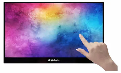 Obrázek produktu pro Verbatim PMT-17 Portable Touchscreen Monitor 17.3" Full HD 1080p Metal Housing Přenosný dotykový monitor