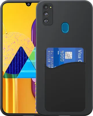 Obrázek produktu pro Vhodné pro Samsung Galaxy S25 Pouzdro na telefon se silikonovým držákem karet - Flexibilní zadní kryt Pouzdro ze silikonového TPU se silikonovou přihrádkou na karty - Black - Smartphonics