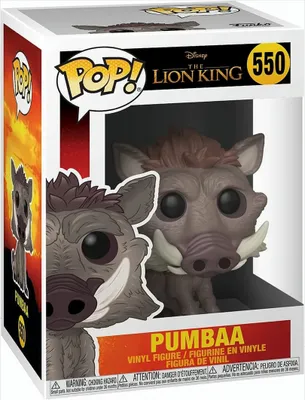 Produktbild von Disney Der König der Löwen - Pumbaa 550 - Funko Pop! - Vinyl Figur