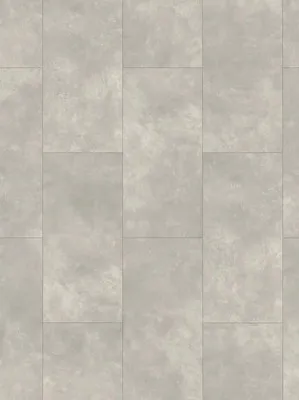Produktbild von Handmuster zu Designboden Modular ONE Beton hellgrau Fliese Klickverbindung 853 x 400 x 8 mm
