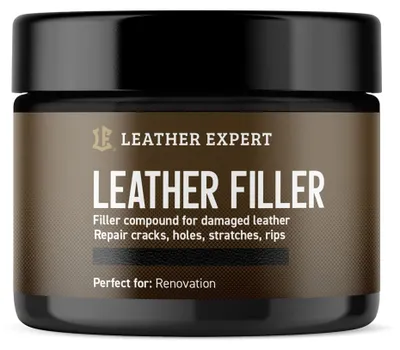 Produktbild von Lederspachtel - schwarz Leder Spachtel 50 ml Leather Expert LE-10-FB50