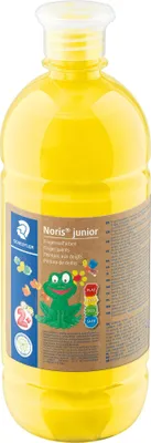 Produktbild von Staedtler Fingermalfarbe Noris jun gelb 750ml
