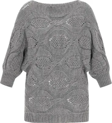 Produktbild von Jeona damen pullover - grau melange, M/L