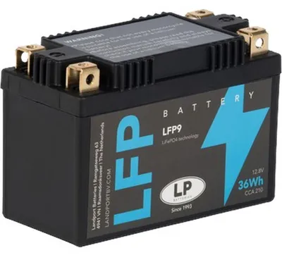 Obrázok produktu pre Landport Akumulator LiFePO4 LFP9 36Wh 700g YTX9BS YT9B4 YT7B4