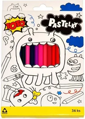 Obrázek produktu pro Pastelky TOTO 36ks (17cm)