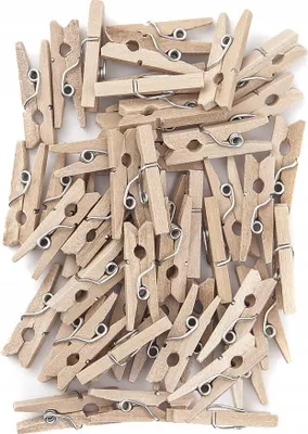 Obrázok produktu pre Drevené mini štipce 2,5 cm – 40 ks