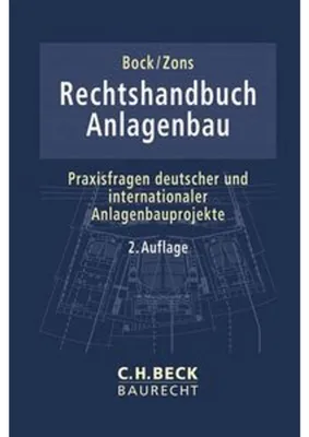 Obrázok produktu pre Rechtshandbuch Anlagenbau
