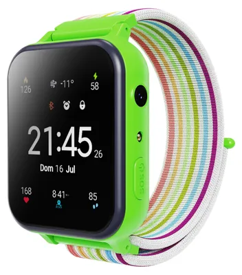 Obrázek produktu pro CANYON smart hodinky Alfie KW-37 GREEN, 1,69" IPS, IP66, Nano-SIM, obousměrné volání, 16 her, 512MB, MP3 Study&Game