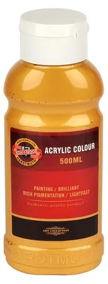 Produktbild von Acrylfarbe  500ml Tube  - Gold  / 0830 -