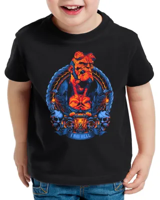 Produktbild von style3 I Am Hell T-Shirt für Kinder
