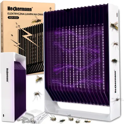 Image de Lampe UV insecticide Heckermann XQN-818