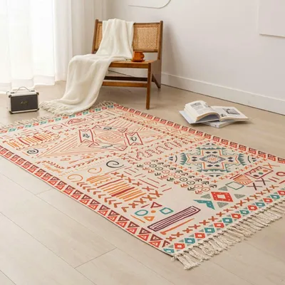 Productafbeelding van Wasbare Tapijtloper met Geometrisch Patroon