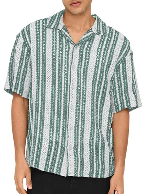 Produktbild von Only & Sons Dani Crochet SS Hemd Herren