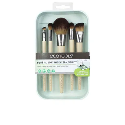 Image de Ecotools Start The Day Beautifully Set - 5 pinceaux de maquillage