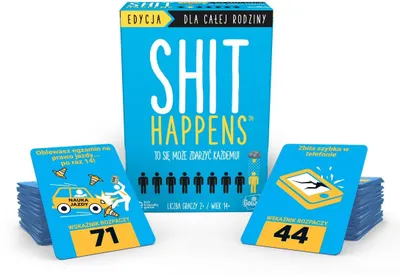 Immagine prodotto di Gioco Shit Happens Carte da gioco Edizione per famiglie