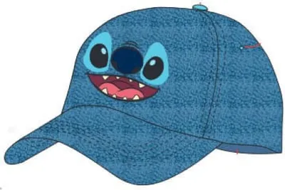 Image de Czapka z daszkiem Lilo i Stitch - Twarz Stitcha, Licencjonowana