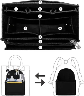 Filz Rucksack Organizer Einsatz für, Hauptbild