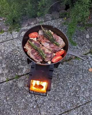 Produktbild von Origin Outdoors Gusseisenpfanne Ø 26 cm -poliert