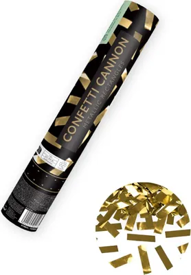Obrázek produktu pro Konfety 28 cm | obdélníky zlaté